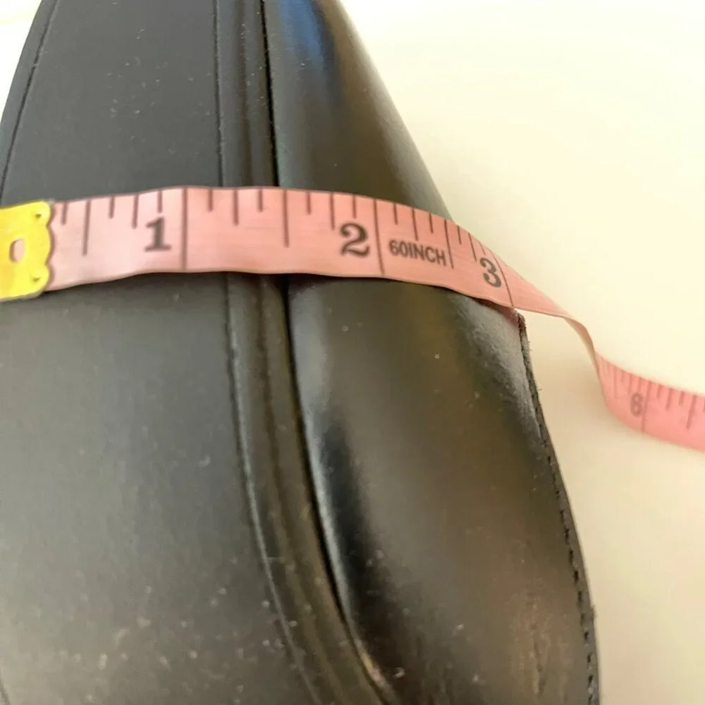 Free People Black Leather Gwen Platform Mary Jane Heels NEW Sz 39 US 9